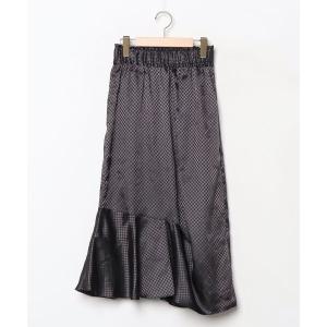 「mintdesigns」 ロングスカート 2 ブラック レディース