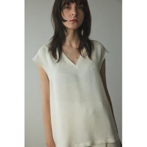 「BLACK BY MOUSSY」 ノースリーブブラウス FREE ホワイト レディース