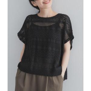 クロップドレースプルオーバー レディースの商品画像