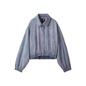 ブラウス シャツ 「LILY BROWN×ANNA SUI」スタッズデニムシャツブルゾン レディース