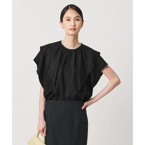 ブラウス シャツ 半袖 Spiree IAS フレア ブラウス ‐接触冷感 UVカット ウォッシャブル‐ レディース
