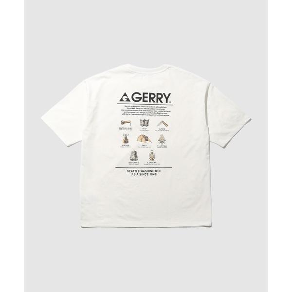 tシャツ GERRY バックプリントＴシャツ メンズ レディース