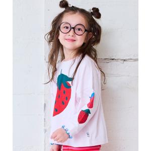 tシャツ 袖リブビッグ長袖Tシャツ キッズ 子供服 男の子 女の子