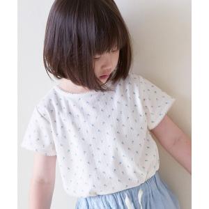 tシャツ パターンメッシュＴ　876719 キッズ 子供服 女の子
