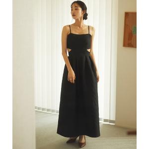 「Stylevoice for xxx」 キャミソールワンピース FREE ブラック レディース