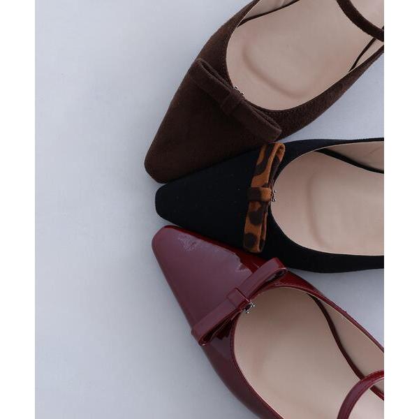 「NATURAL BEAUTY BASIC」 フラットサンダル LARGE ブラック レディース