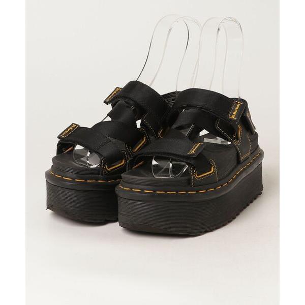 「Dr. Martens」 フラットサンダル 3 ブラック レディース