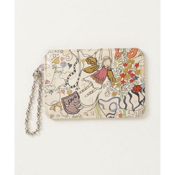 「tsumori chisato CARRY」 カードケース FREE ホワイト レディース