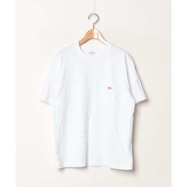 「DANTON」 半袖Tシャツ 38 ホワイト メンズ