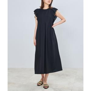 ワンピース 「NARACAMICIE」プリーツスリーブワンピース