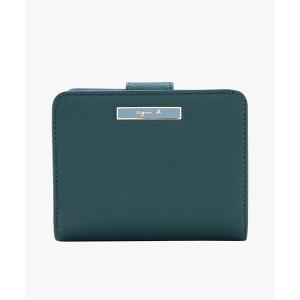 agnes b.（アニエスベー） 二つ折り 二つ折り財布 財布 レザー二つ折り