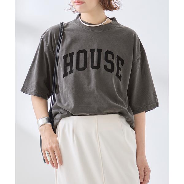 tシャツ 半袖 ISNESS MUSIC/イズネス ミュージック 別注 HOUSE Tシャツ レディ...