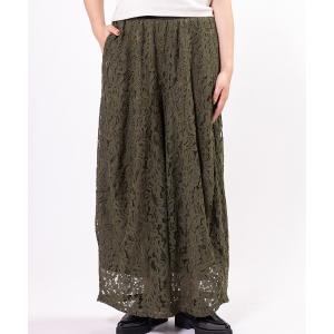 パンツ レースデフォルメパンツ レディース