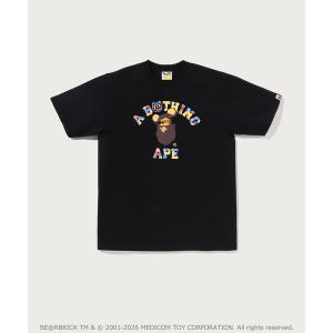 tシャツ BAPE X MEDICOM TOY 30TH ANNIV. COLLEGE MILO TEE メンズ レディース