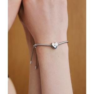 ブレスレット デュアル ハート スネーク チェーン ブレスレット レディース｜ZOZOTOWN Yahoo!店
