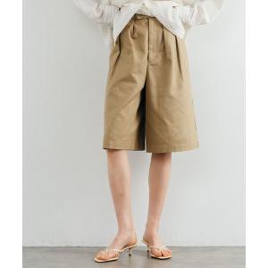 ハーフパンツ ワイドパンツ パンツ WIDE BERMUDA PANTS/ワイドバミューダパンツ レディース