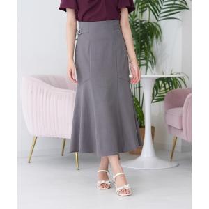 ロング スカート サイドバックルマーメイドスカート