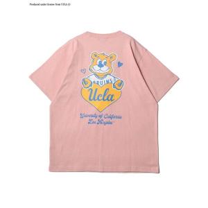 tシャツ 「UCLA」 バックロゴハートプリント ショートスリーブTEE メンズ レディース