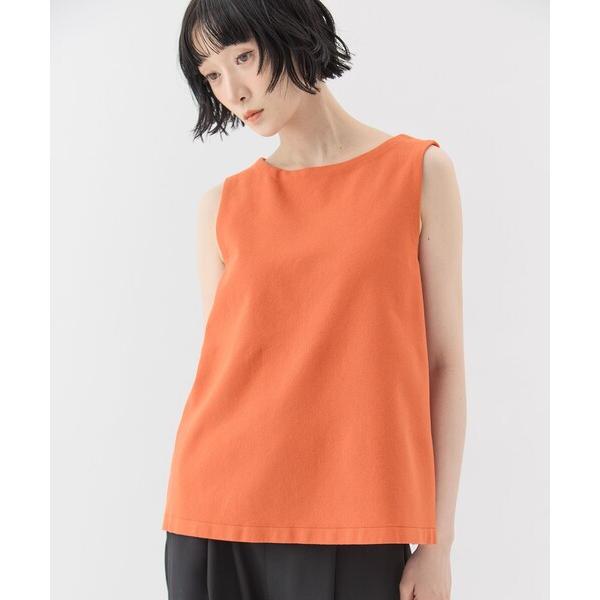 「WRAPINKNOTラッピンノット」「STUDIOUS別注」no sleeve knit tops...