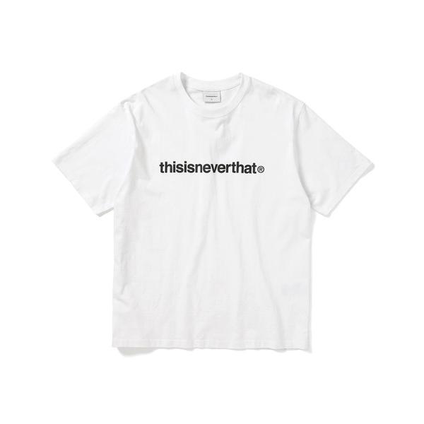 「thisisneverthat」 半袖Tシャツ S ホワイト メンズ