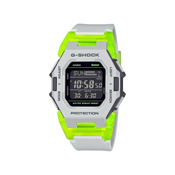 「G-SHOCK」 デジタル腕時計 FREE ライトグレー メンズ