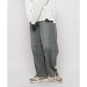「niko and...」 デニムパンツ LARGE ブルー レディース