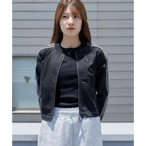adidas（アディダス） デニムジャケット gジャン レディース