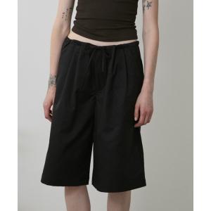 パンツ ツイルバミューダショーツ レディース