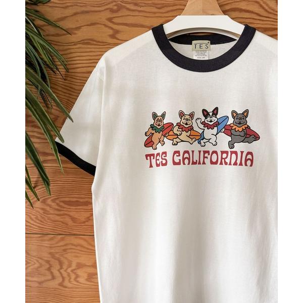 tシャツ 「WEB / FLAG SHOP限定」SURF BUDDIES RINGER T-SHIR...