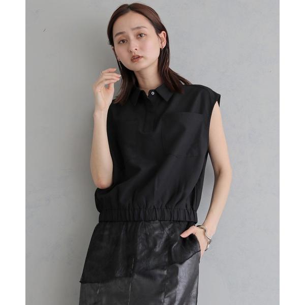 ブラウス シャツ 夏 「＆ｇ'aime 」シアーレースレイヤードシャツ　Sheer Lace Lay...