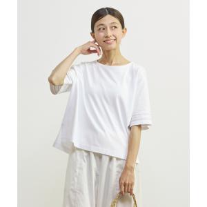 tシャツ 「袖刺しゅう＆スパンコール プルオーバー」 レディース
