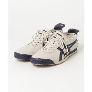 「Onitsuka Tiger」 ローカットスニーカー 25.5 アイボリー レディース