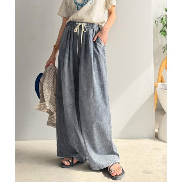 「Java」 デニムパンツ MEDIUM ブルー レディース