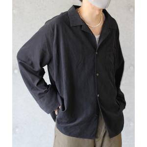 「y/m by れぽすけ」 長袖シャツ MEDIUM ブラック メンズ
