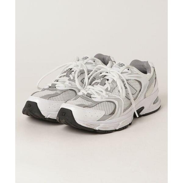 「New Balance」 ローカットスニーカー 25.5cm ホワイト レディース