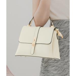 「JULIA BOUTIQUE」 2WAYバッグ ONE オフホワイト レディース