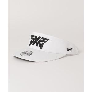 「PXG」 サンバイザー「NEW ERAコラボ」 ONE SIZE ホワイト メンズ