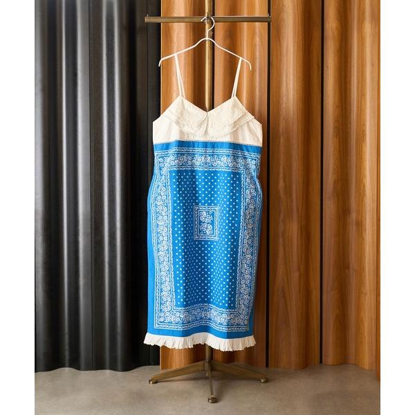 ワンピース INDIA IS BEAUTIFUL/BANDANA CAMSOLE ONEPIECE
