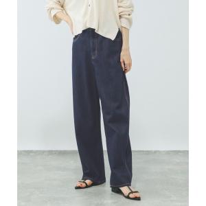 「GLOBAL WORK」 デニムパンツ SMALL ネイビー レディース