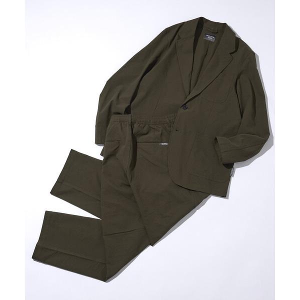 「FREAK'S STORE」 セットアップ MEDIUM オリーブ メンズ