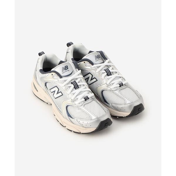 「New Balance」 ローカットスニーカー 23.5 シルバー レディース