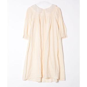 「nesessaire」 7分袖ワンピース FREE ベージュ レディース