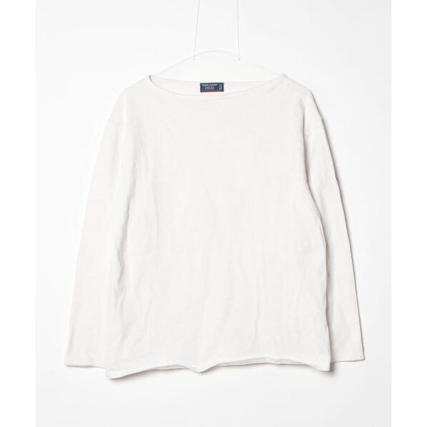 「SAINT JAMES」 長袖Tシャツ 4 ホワイト メンズ
