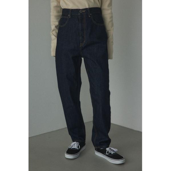 「BLACK BY MOUSSY」 デニムパンツ 26inch ダークブルー レディース