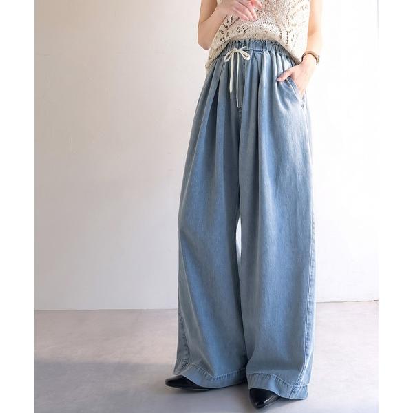 「Java」 デニムパンツ MEDIUM ブルー レディース