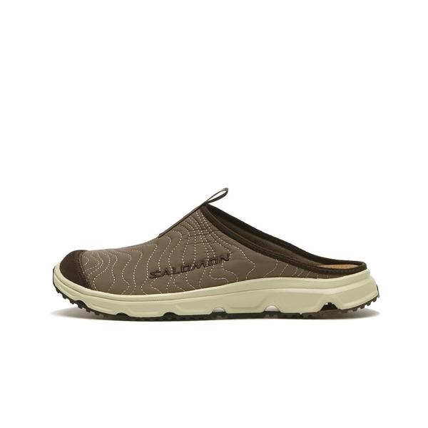 「SALOMON」 サンダル 24.5cm ブラウン メンズ