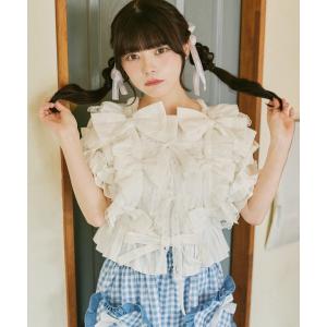 「クティールとレトロ」2wayコットンリボンレースハーネス レディース