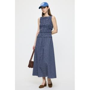 パーティードレス ワンピース SLEEVELESS PLAID CHECK ドレス