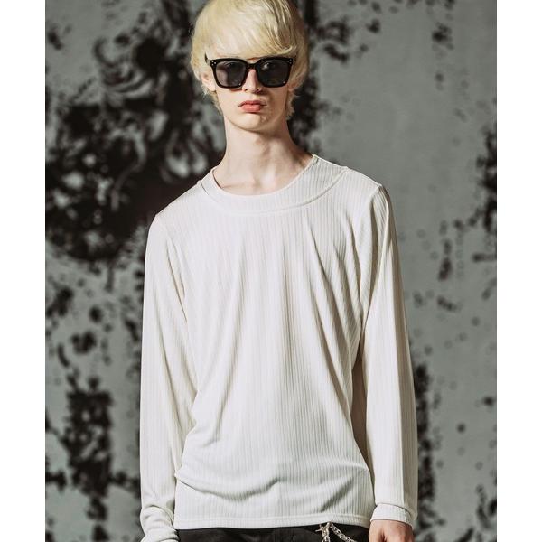 tシャツ 「NO ID.」Irregular Neck Pullover / イレギュラーネックPO...