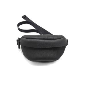 ウエストポーチ 「macromauro」 DEER LEATHER WAIST BAG　M メンズ レディース